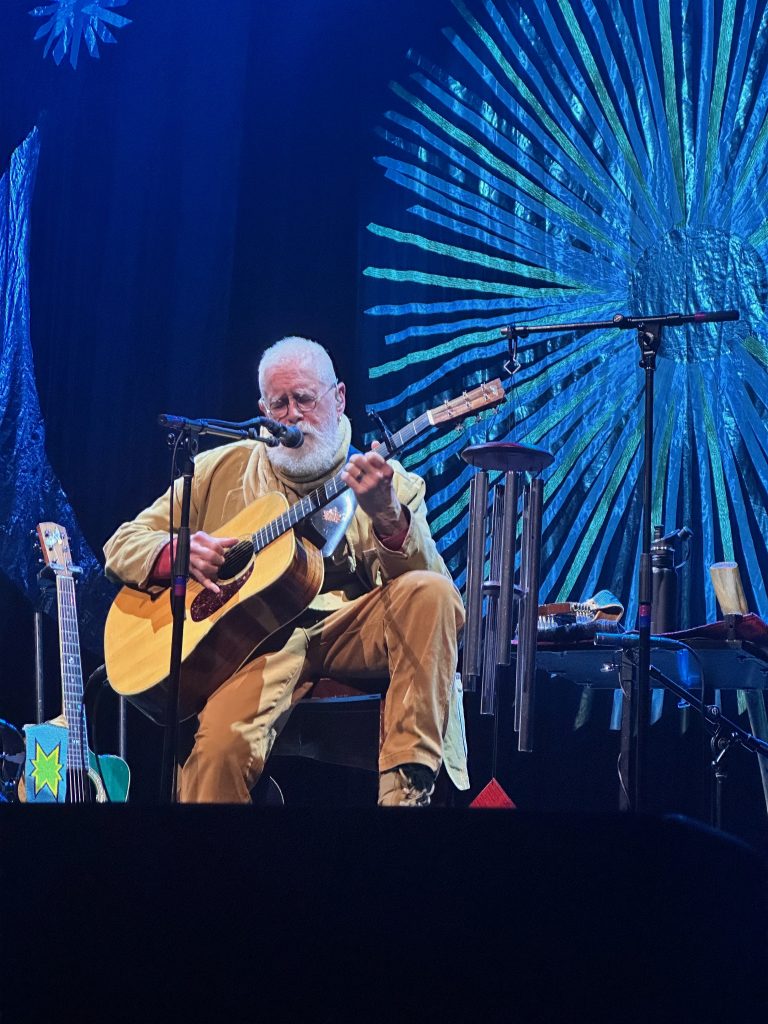 Bruce Cockburn live on stage in Boulder Colorado 5.10.24
